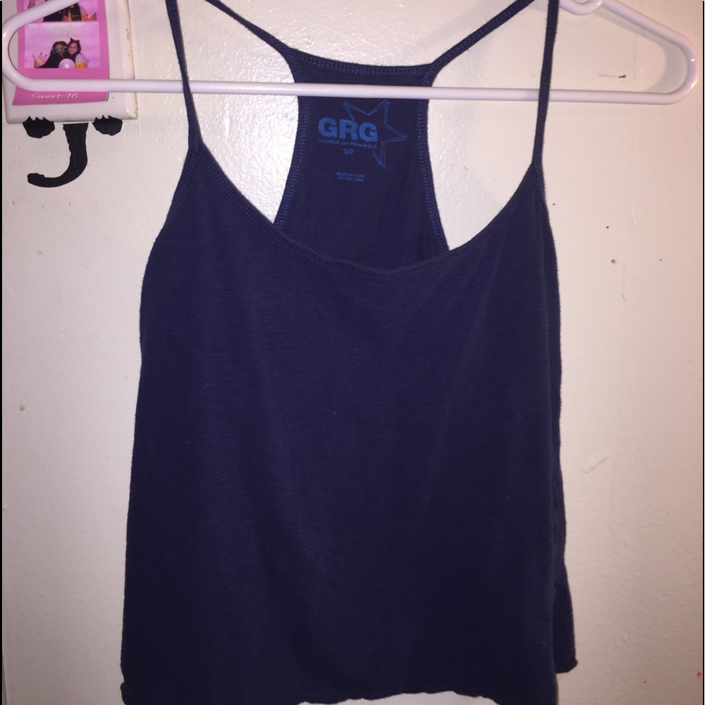 Garage Crop Tank Top